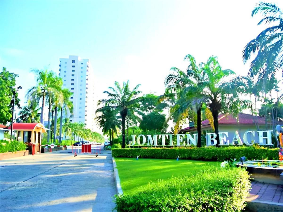 Sea View Beachfront Condos Pattaya Jomtien Beach Exterior foto