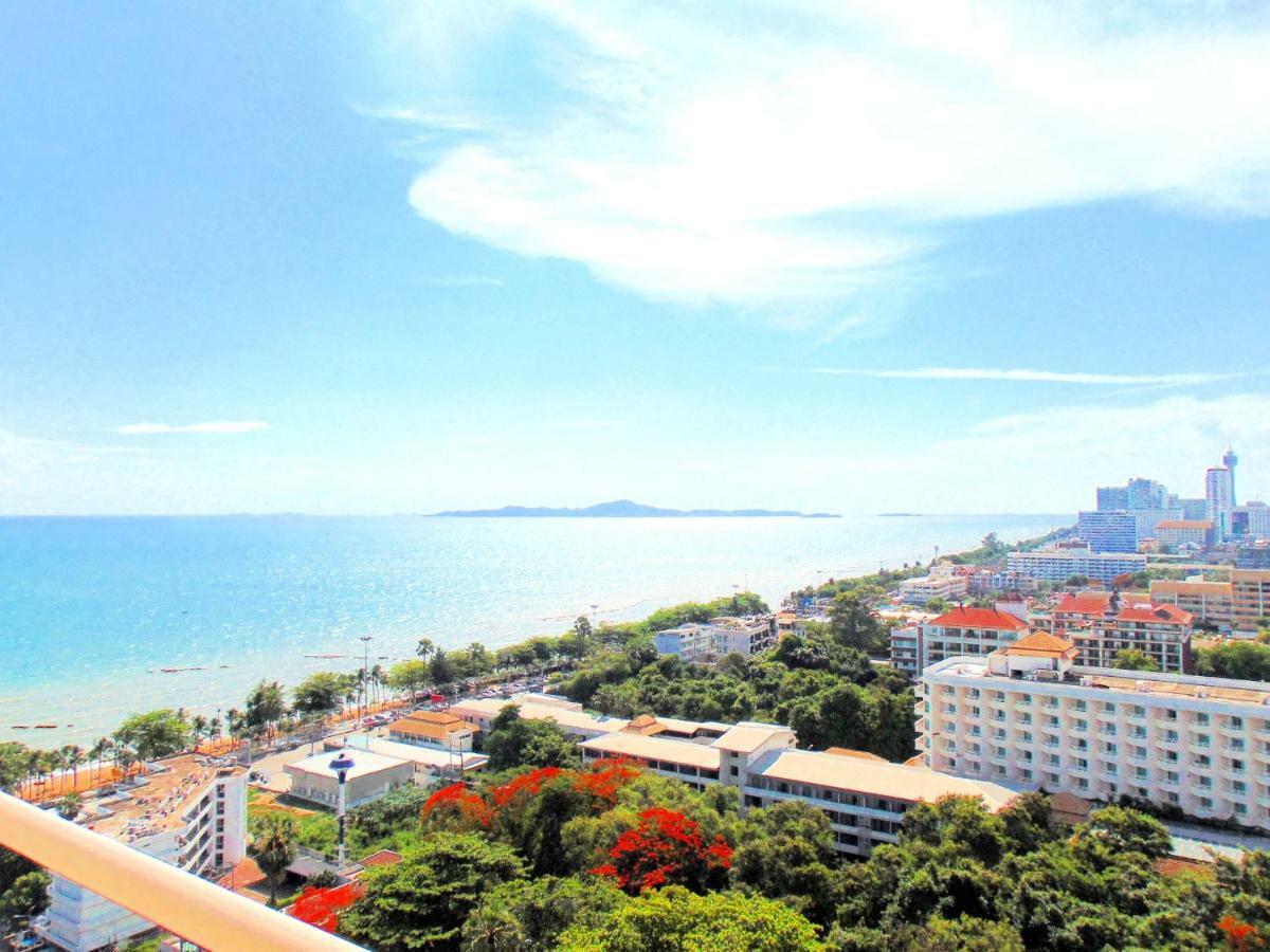 Sea View Beachfront Condos Pattaya Jomtien Beach Exterior foto